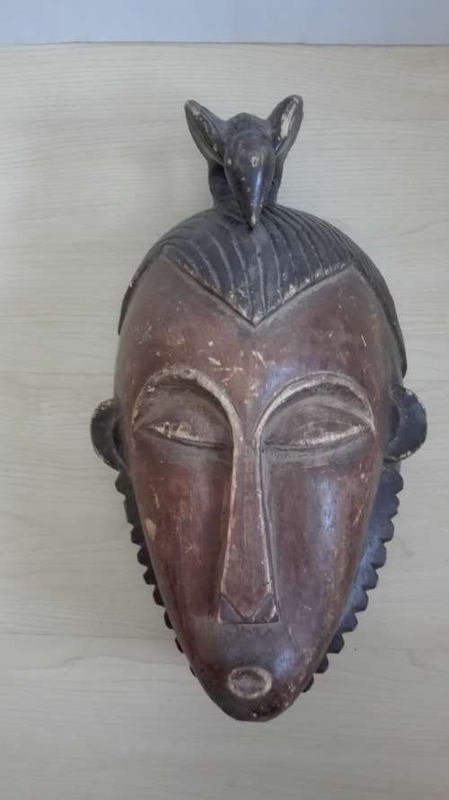 Carved Wooden African Mask