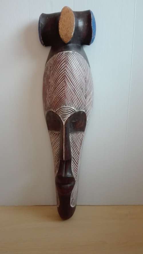 Carved Wooden African Mask