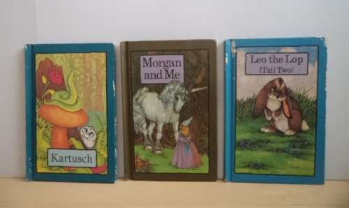 Lot of 3 Stephen Cosgrove Children's Serendipity Books:Kartusch, Morgan & Me, Leo the Lop