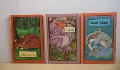 Lot of 3 Stephen Cosgrove Children's Serendipity Books: Catrundra, Creole, Maui-Maui