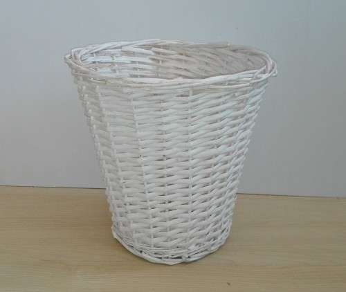 White Wicker Basket