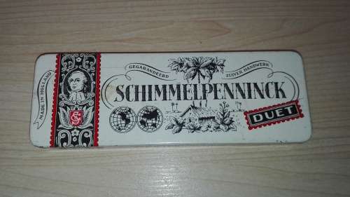 Vintage Schimmelpenninck duet Cigar tin - Empty