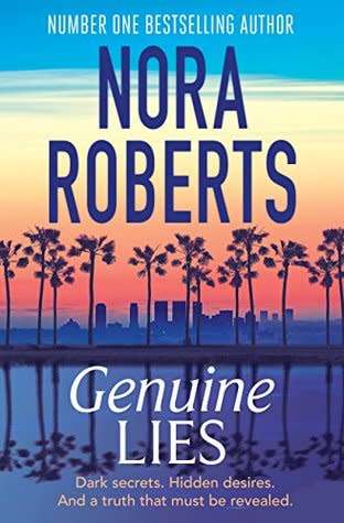 Genuine Lies by Nora Roberts (Large paperback)