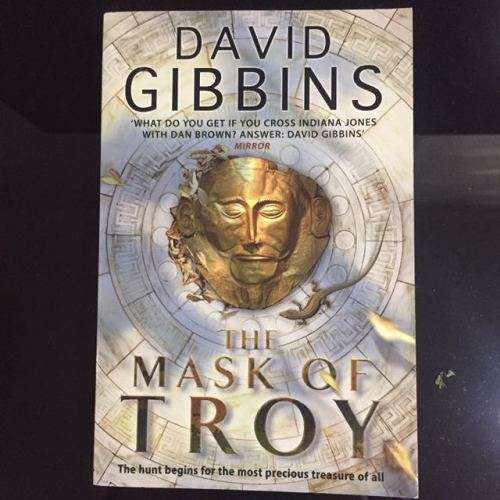 The Mask of Troy by David Gibbins (Large Paperback)