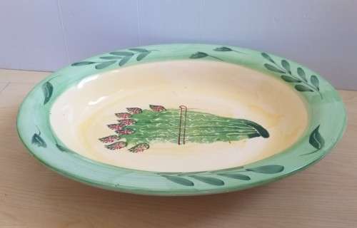 Large Oval Ceramic Vegetable Platter
