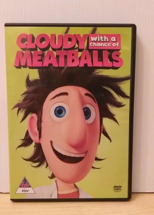 Cloudy Meatballs with a Chance of Rain Dvd