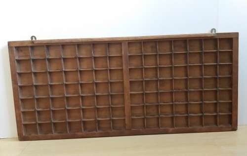 Large Wooden Printers Tray (82cm x 36cm)