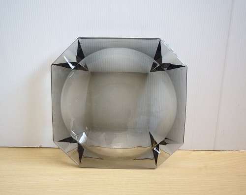 Mid Century Glass Ashtray