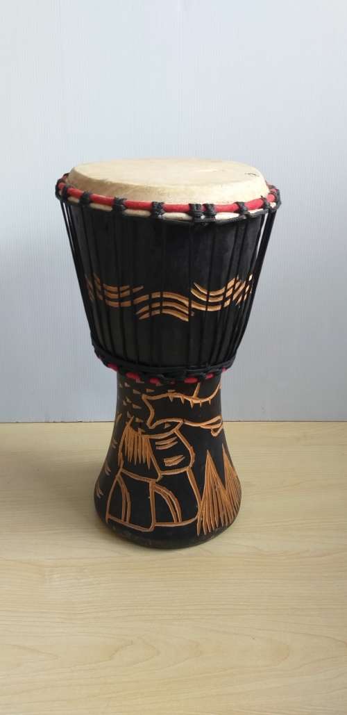 Small Wooden Drum