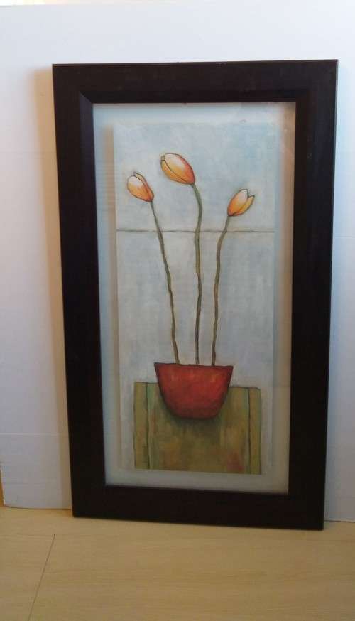 Framed Floral Print