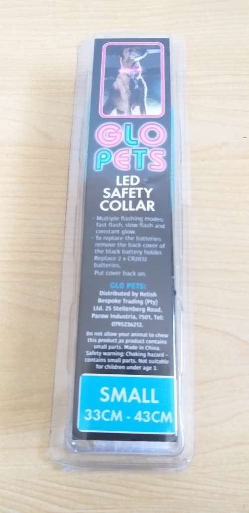 Glo Pets - LED Safety Collar (Small 33cm - 43cm)