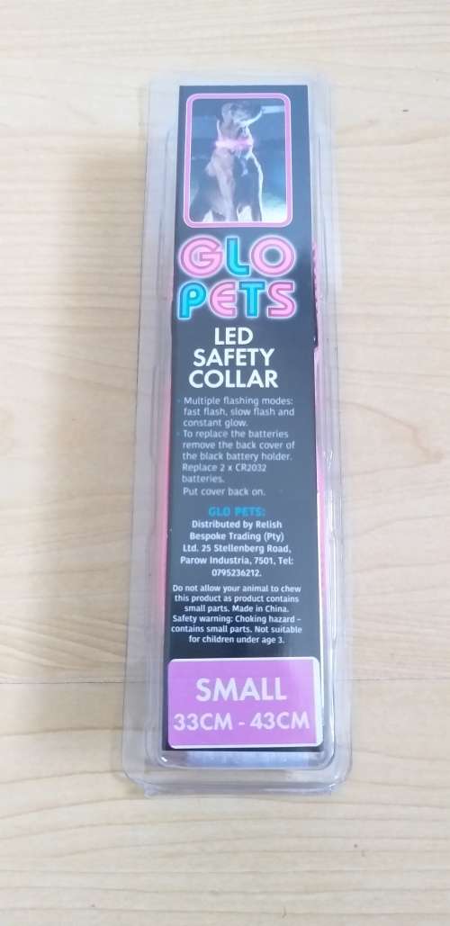 Glo Pets - LED Safety Collar (Small 33cm - 43cm)