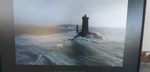 Framed Lighthouse Print: Phare De La Vielle - Jean Guichard