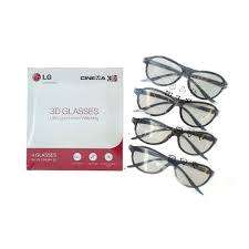 3D Glasses for LG Cinema (Pack of 4) AG-F310