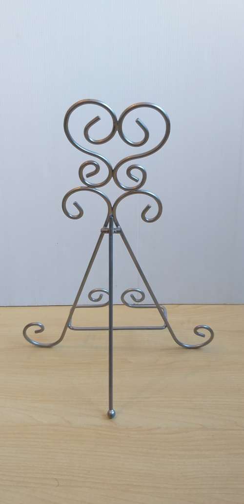 Stainless Steel Recipe Book Stand