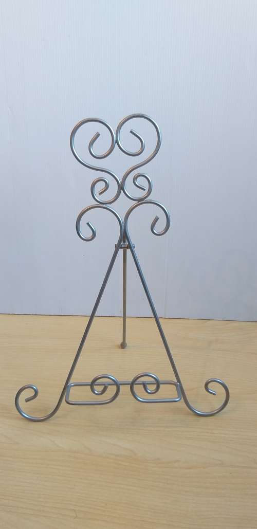 Stainless Steel Recipe Book Stand