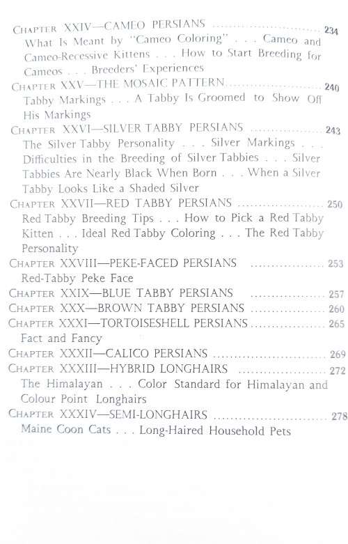 Persian Cats and other Longhairs (Hardcover)