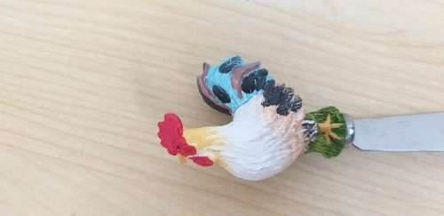 Small Rooster Butter Knife