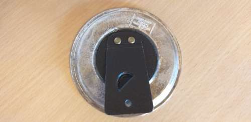 Small Round Silver Plated Seba Frame (Made in England)