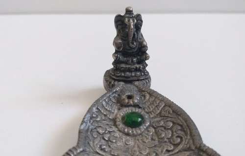 Ganesh Metal Incense Holder