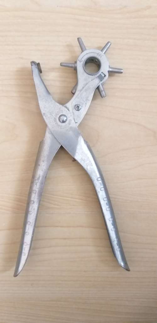 Maud Industries Revolving Leather Hole Punch - Made in England