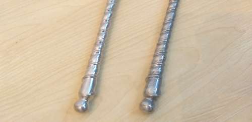 Set of Metal Salad Servers