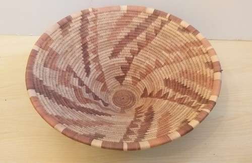 Round Basket Bowl - width 32cm