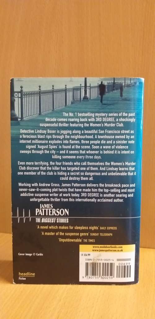 3rd Degree: James Patterson (Paperback)