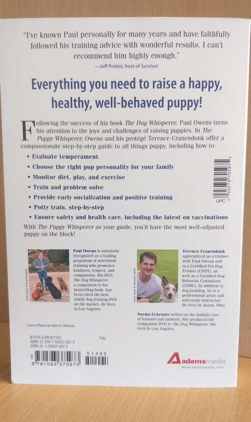 The Puppy Whisperer - A Compassionate,Nonviolent Guide to Early Training and Care