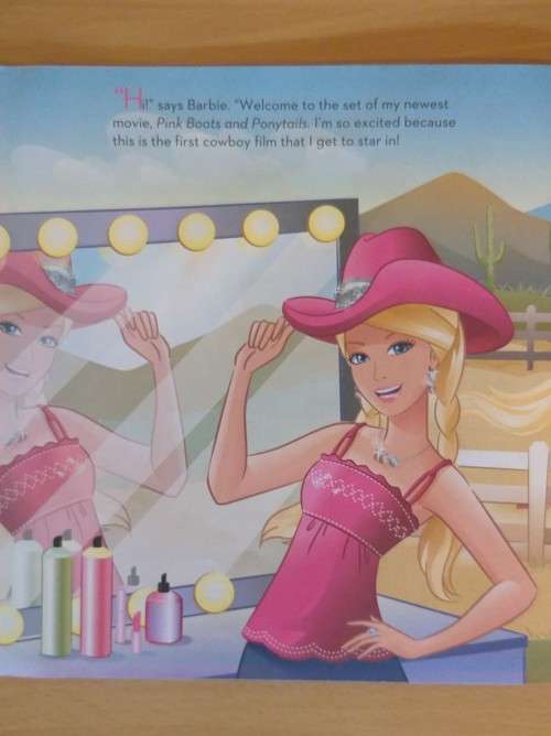 Barbie Pink Boots and Ponytails (Paperback)