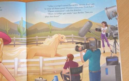 Barbie Pink Boots and Ponytails (Paperback)