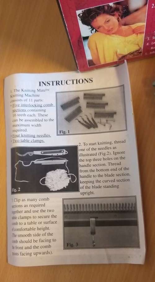 Knitting Mate - Hand Knitting Machine