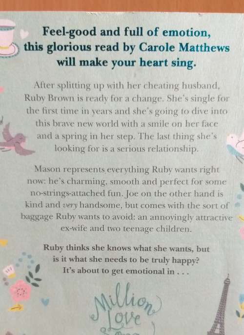 Million Love Songs: Carole Matthews (Paperback)