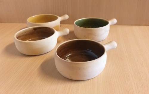Pottery Sauce Bowls