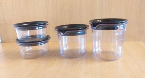 Set of 4 Tupperware Jars