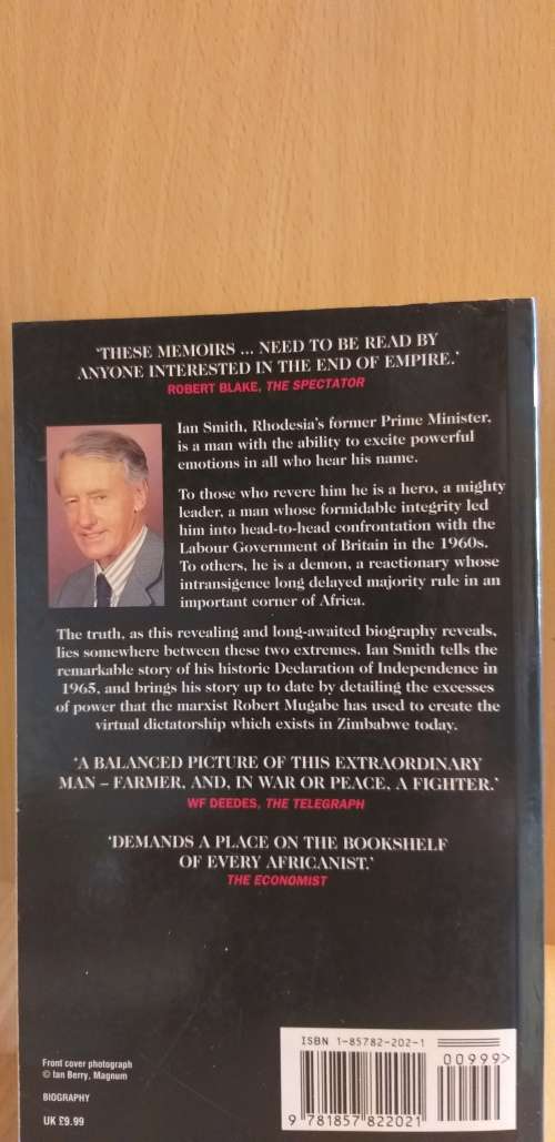 The Great Betrayal : Ian Smith (The memoir of Africa`s most controversial leader) Paperback