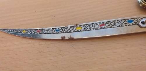 Paper Knife Letter Opener - Reproduction of Steel Arms of 12-13th Century