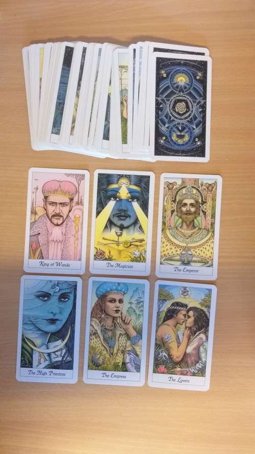 Norbert Losche Cosmic Tarot Deck