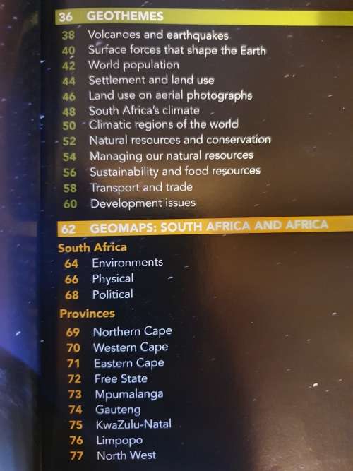 Oxford South African Thematic Atlas for Grades 7-9 (Paperback)
