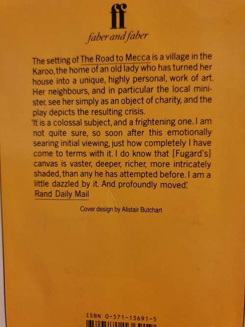 The Road to Mecca : Athol Fugard (Paperback)