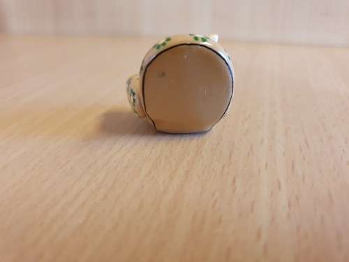 Miniature `Fay` Cat on an Armchair Figurine