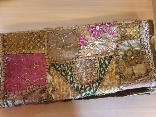 Beaded Bed Throw (146cm x 47cm)