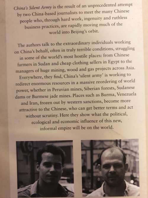 China's Silent Army:The Pioneers, Traders, Fixers & Workers Who Are Remaking the World in Beijing