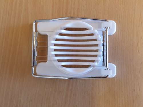 White Plastic Egg Slicer