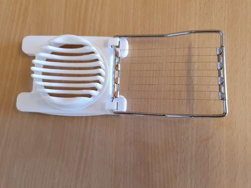 White Plastic Egg Slicer