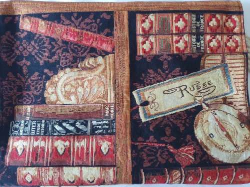 Book Pattern Bed Throw - 150cm