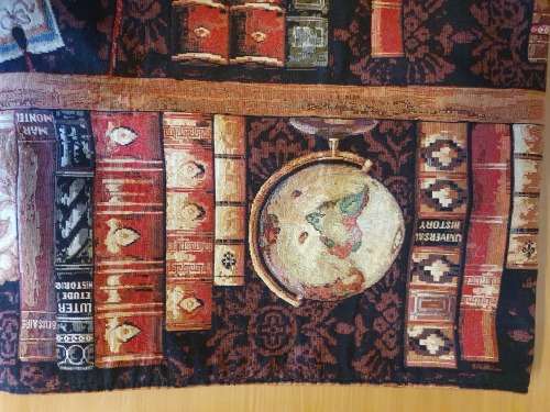 Book Pattern Bed Throw - 150cm