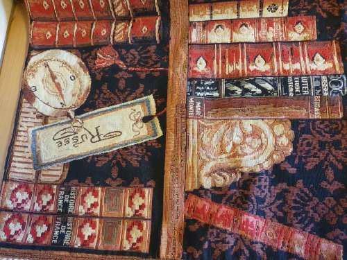 Book Pattern Bed Throw - 150cm