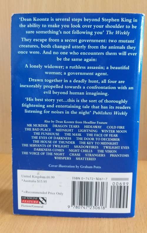 Watchers : Dean Koontz (Paperback)