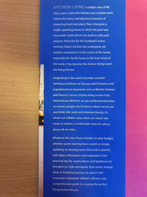 Kitchen Living - Contemporary ideas for the heart of the home: Elizabeth Hilliard (Hardcover)